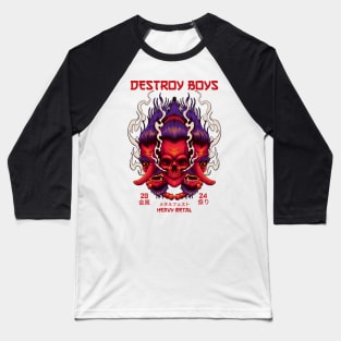 destroy boys Baseball T-Shirt